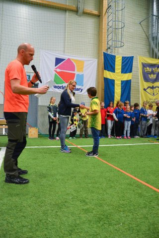 Prisutdelning knattar